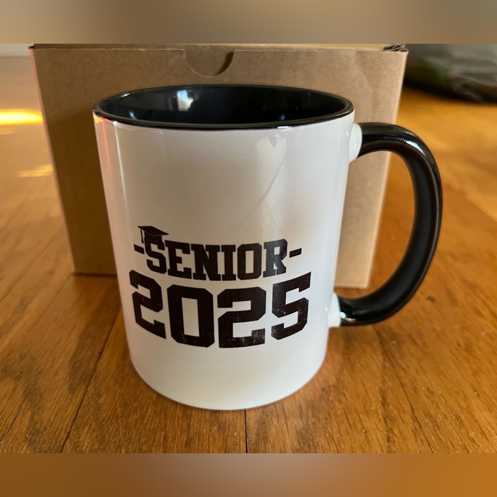 shop4ever Class of 2025 Senior Graduation Ceramic Coffee Mug Tea Cup NEW